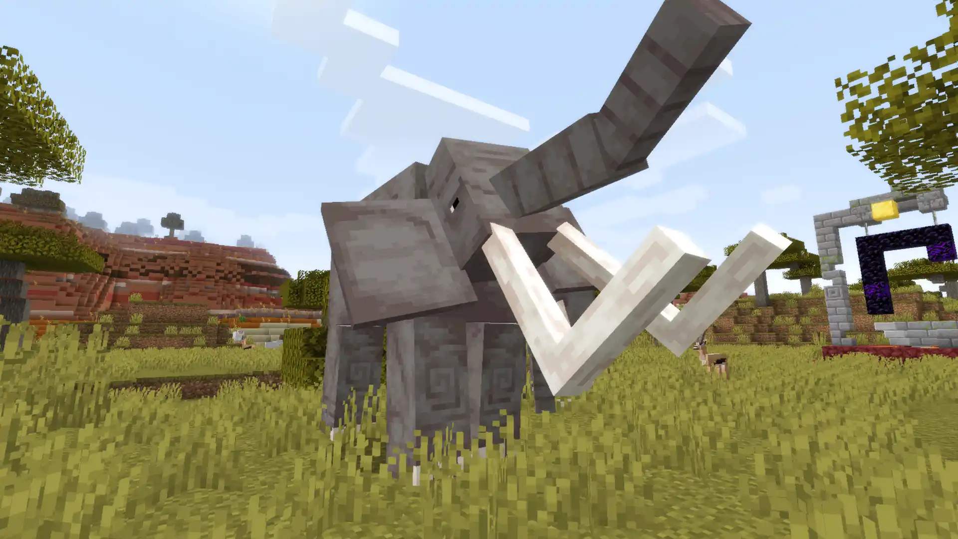 An Elephant In Minecraft