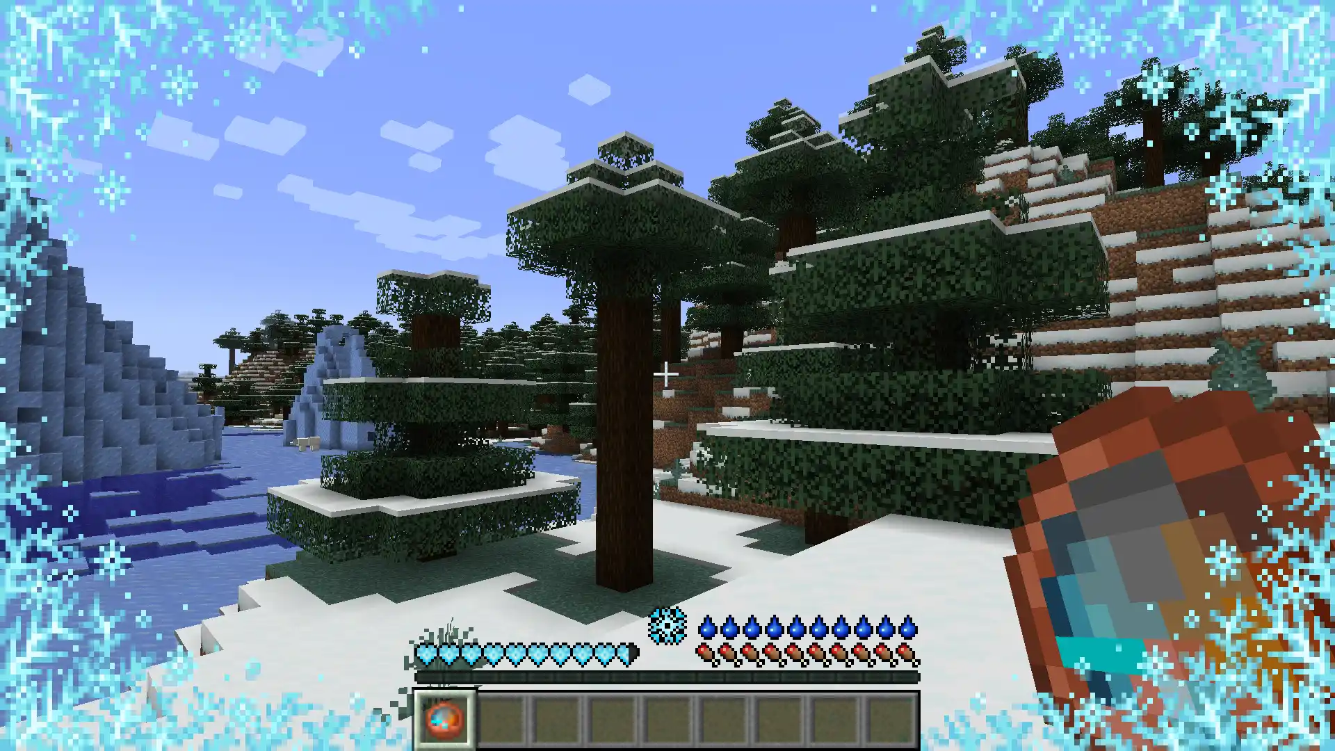 A Minecraft Player Freezing