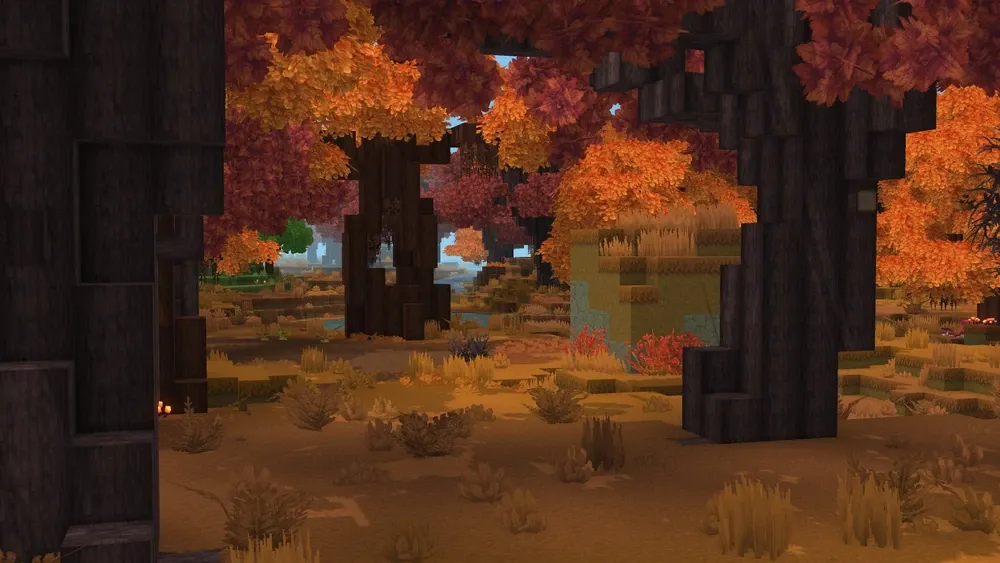 Autumn Forest In Hytale