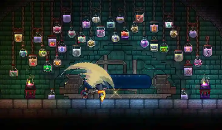 dead cells flash room in terraria