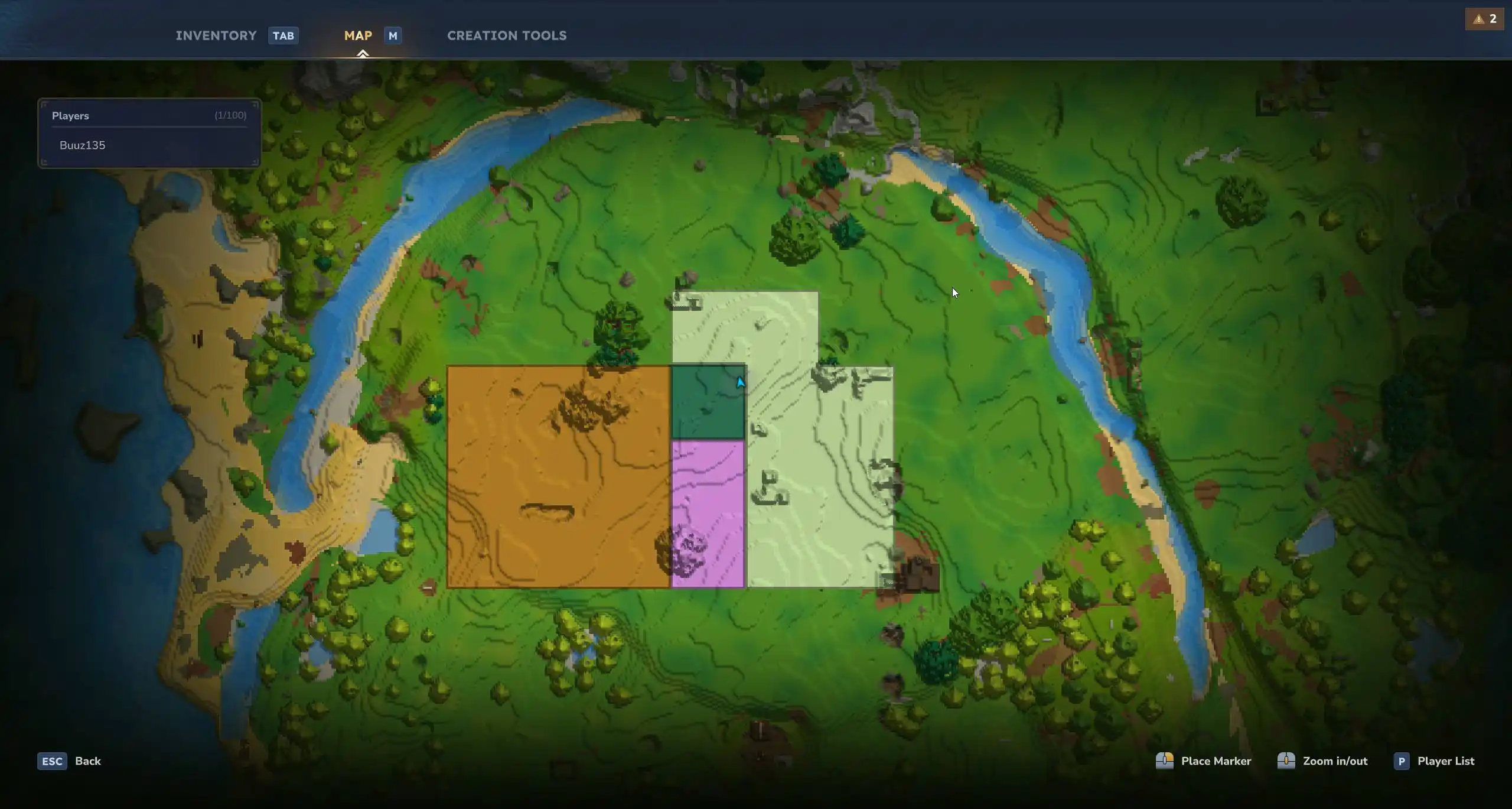 Simple Claims Map Preview