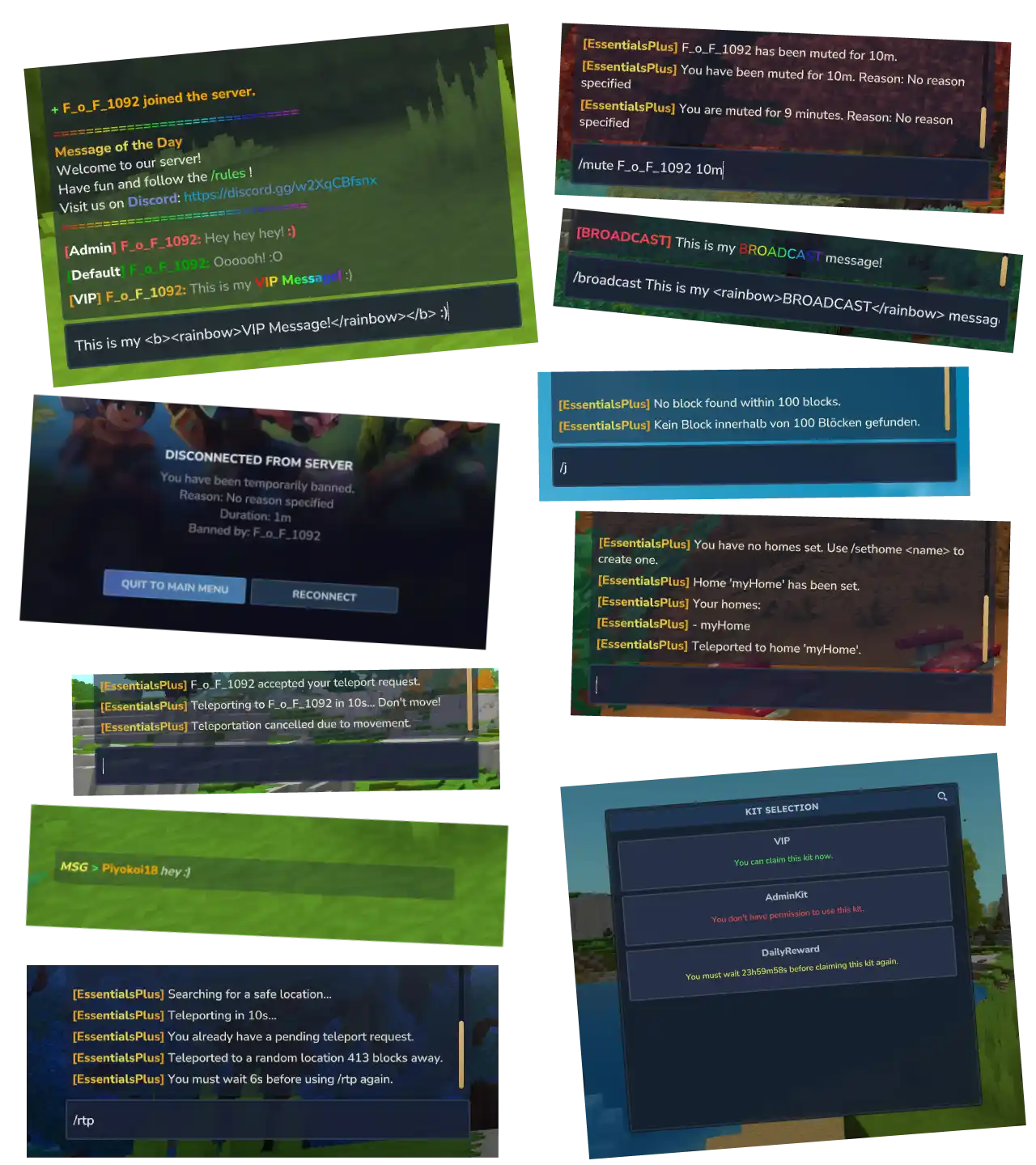 Essentials Plus Features