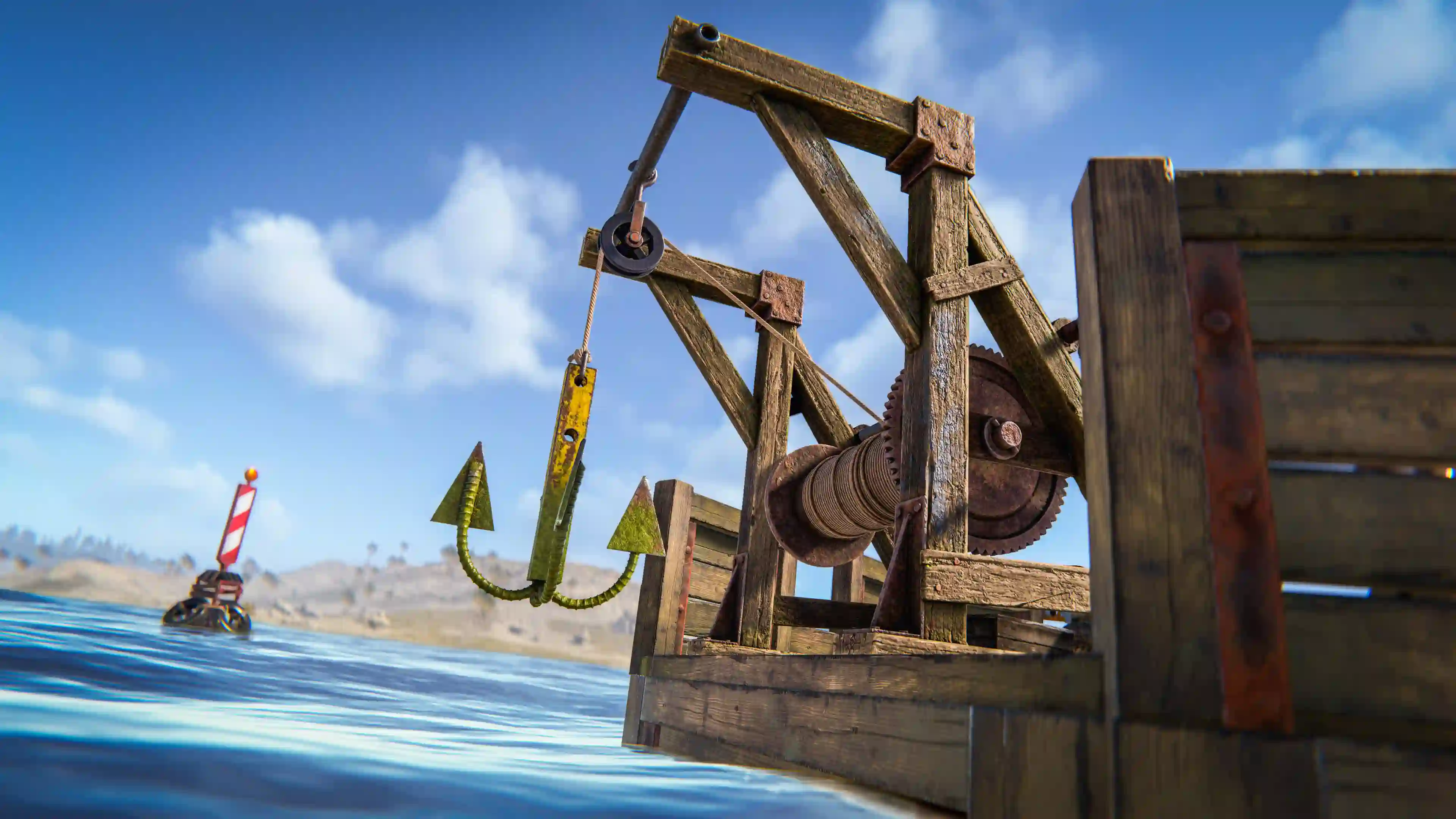 Rust modular boat anchor