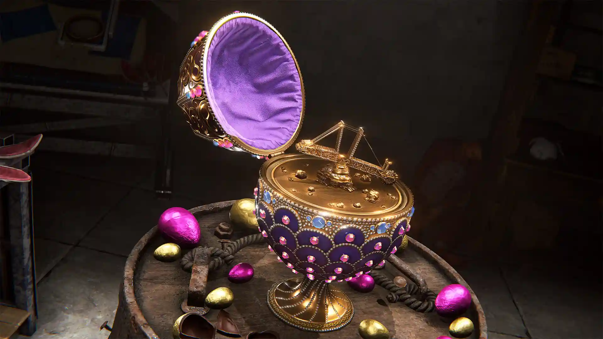 Rust Amethyst Rustigé Egg