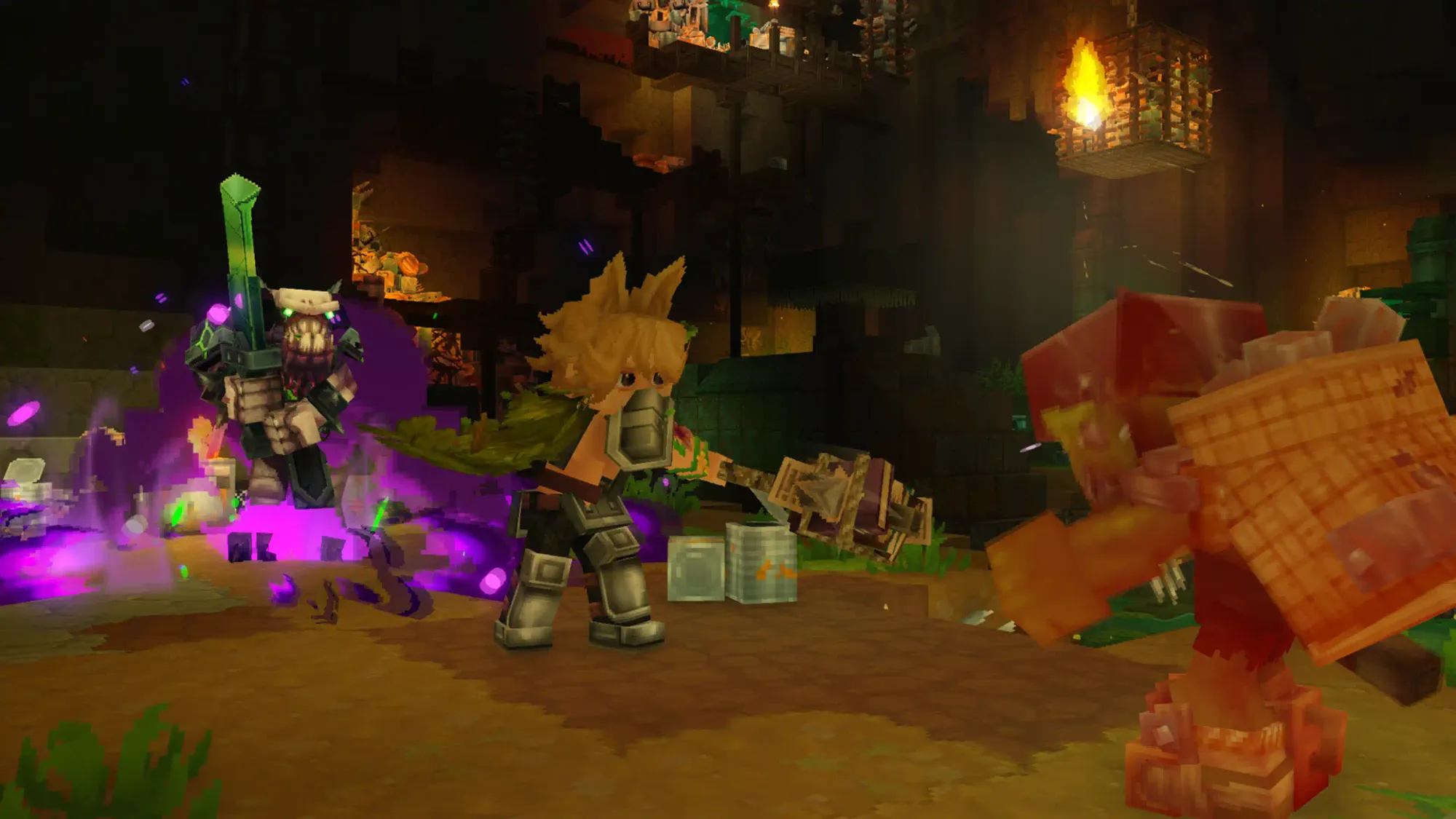 Hytale Goblin Breach fight