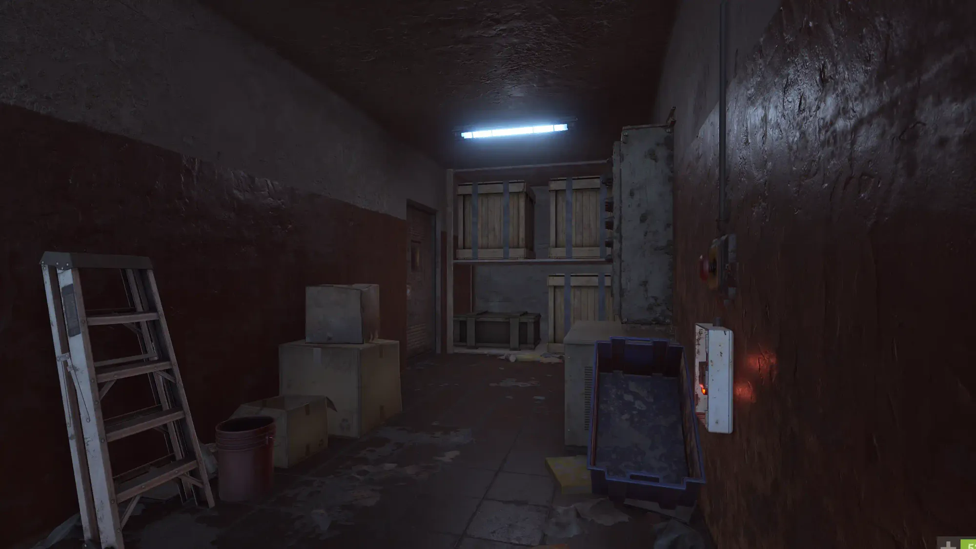 inside the large harbor powered lootroom